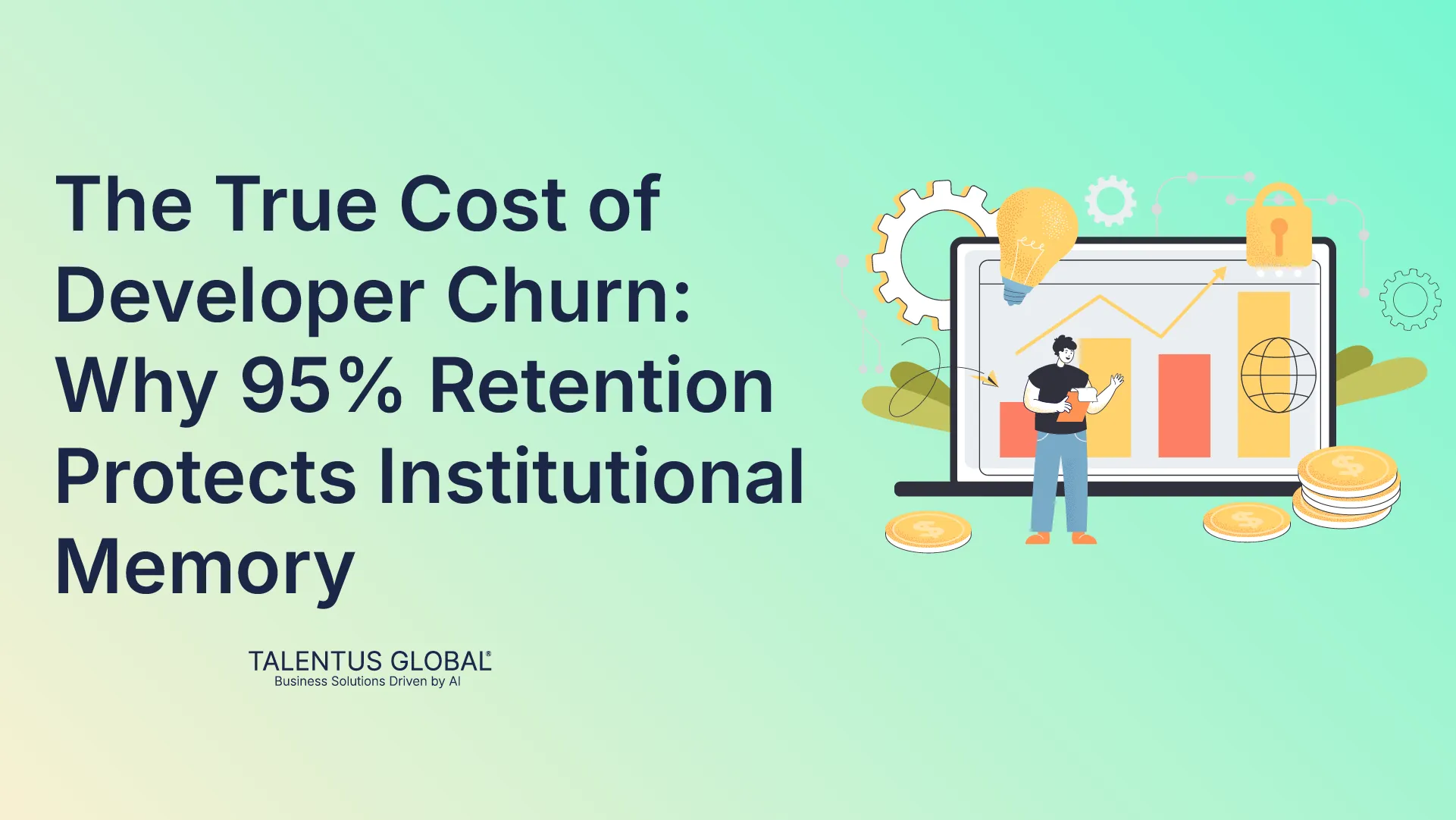 The True Cost of Developer Churn: Why 95% Retention Protects Institutional Memory