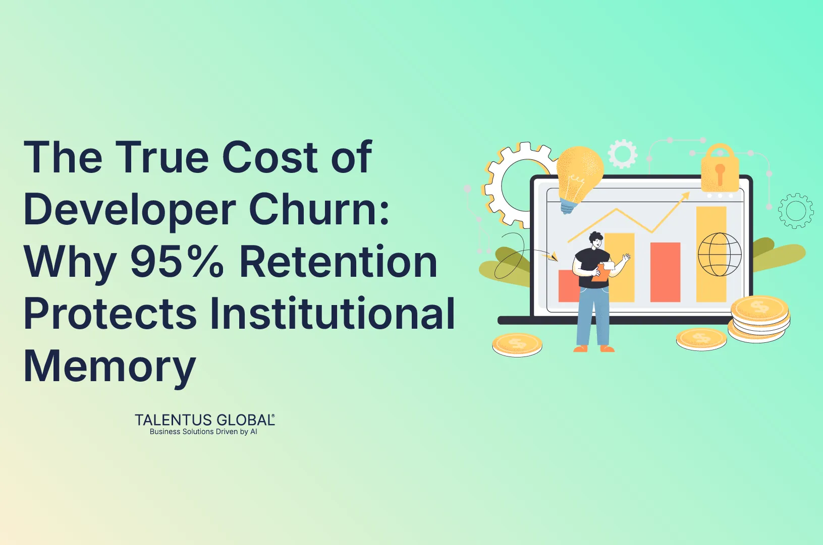 The True Cost of Developer Churn: Why 95% Retention Protects Institutional Memory