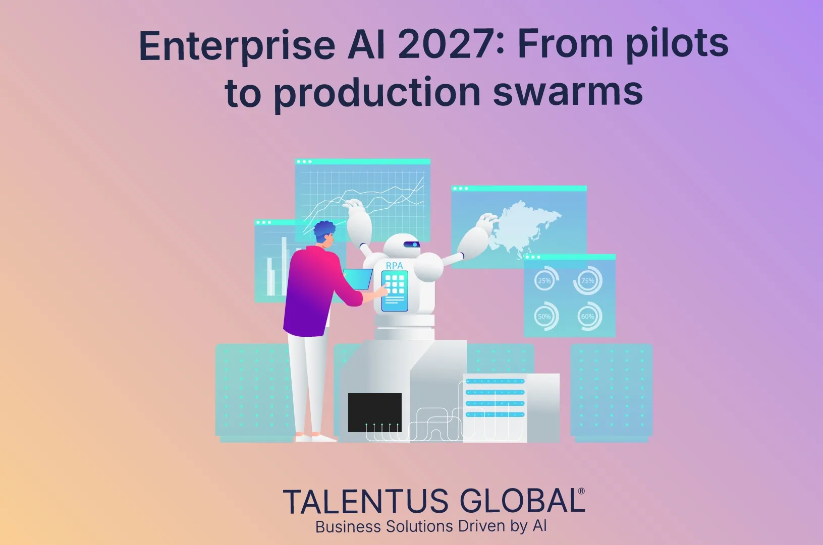 Enterprise AI 2027: From Pilots to Production Swarms